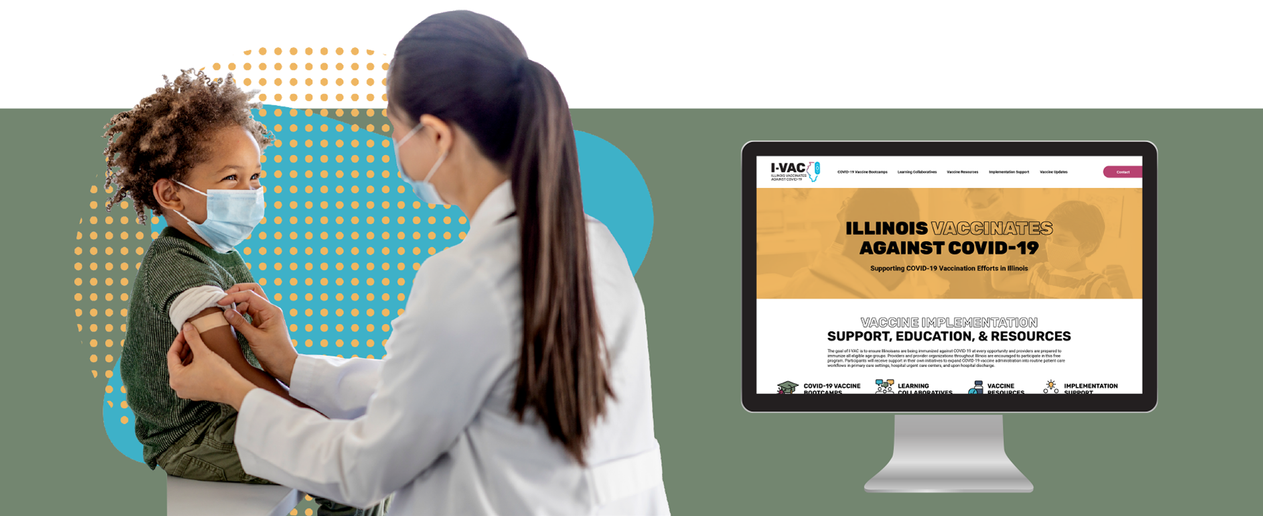 I-Vac Branding Used On Website &Amp; Displayed On Mac