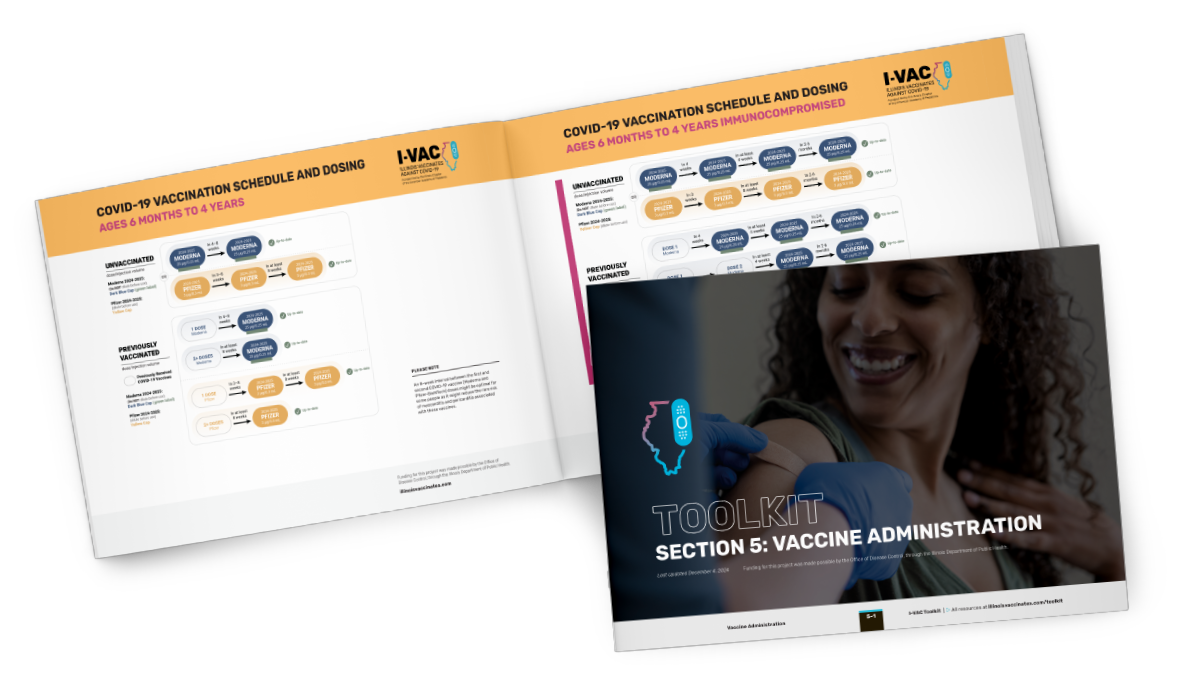 I-Vac Branding Used In Vaccine Administration Mailer