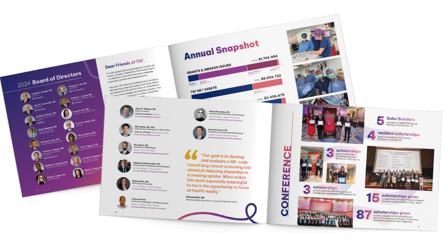 Annual Report For Thoracic Surgery Foundation Annual Report For Thoracic Surgery Foundation