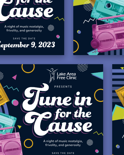 Tune In For The Cause Flyer Tune In For The Cause Flyer