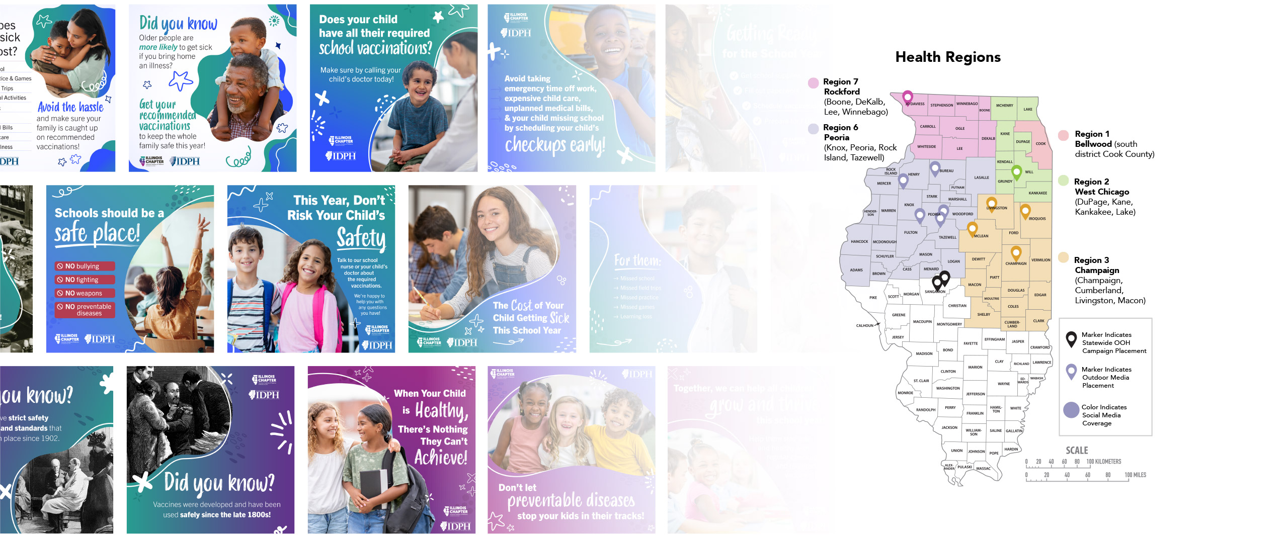 Icaap Core Health Regions Map Icaap Core Health Regions Map