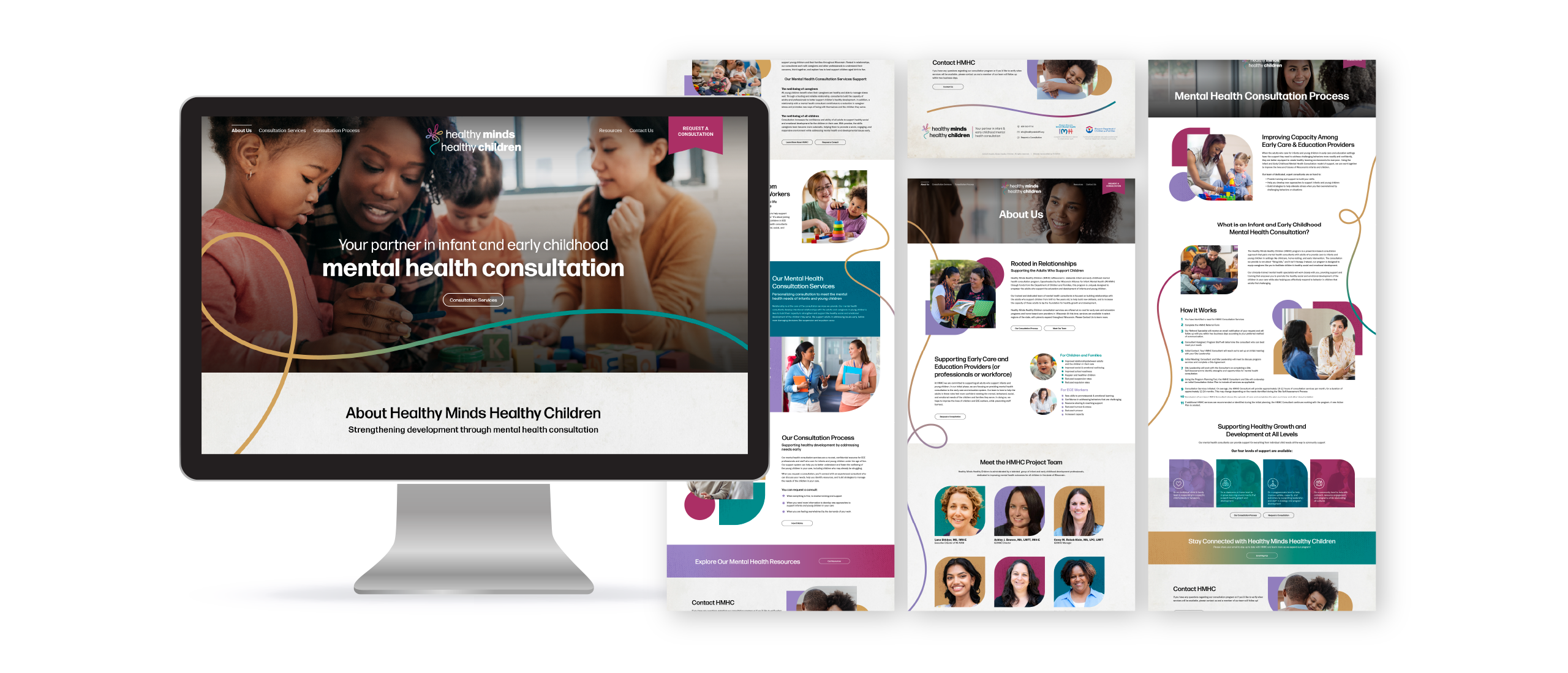 The New Healthy Minds Healthy Children Website Design The New Healthy Minds Healthy Children Website Design