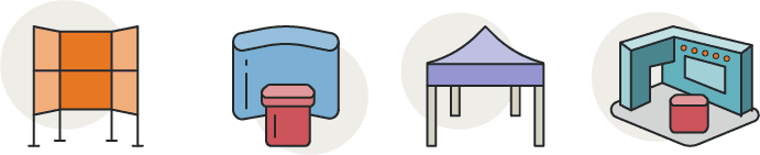 Tradeshow Blog Illustrations