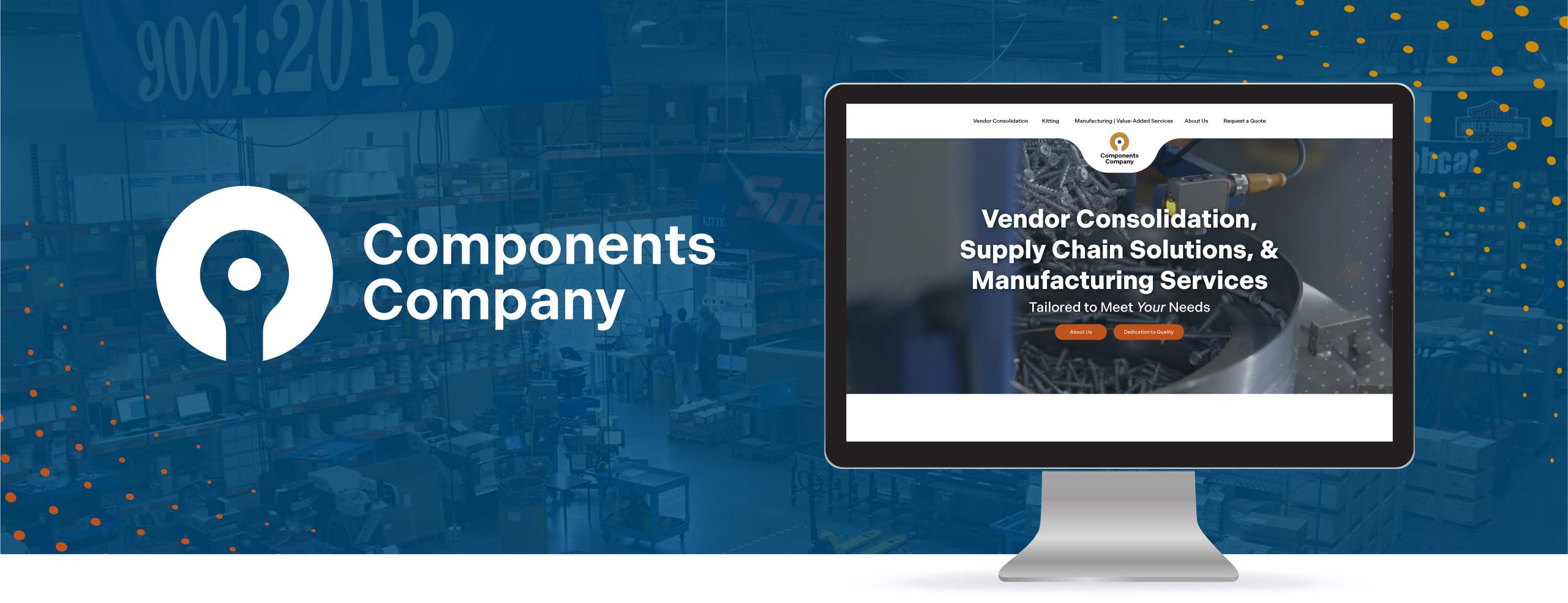Components Company Website And Branding On Mac Components Company Website And Branding On Mac